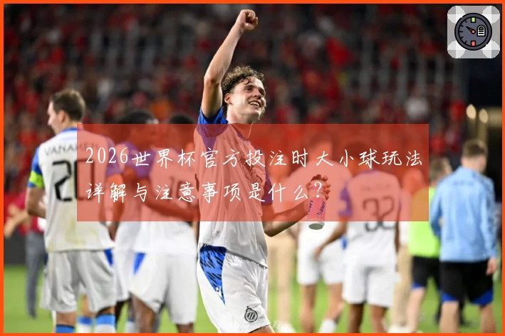 2026世界杯官方投注时大小球玩法详解与注意事项是什么？